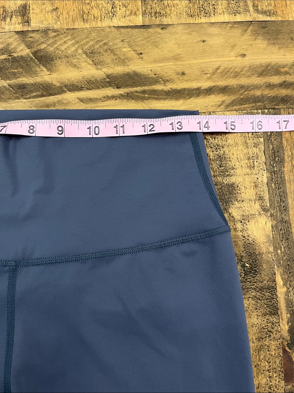 GB - Women’s Grey/Blue Super Soft Active Leggings - Large - Picture 5 of 9
